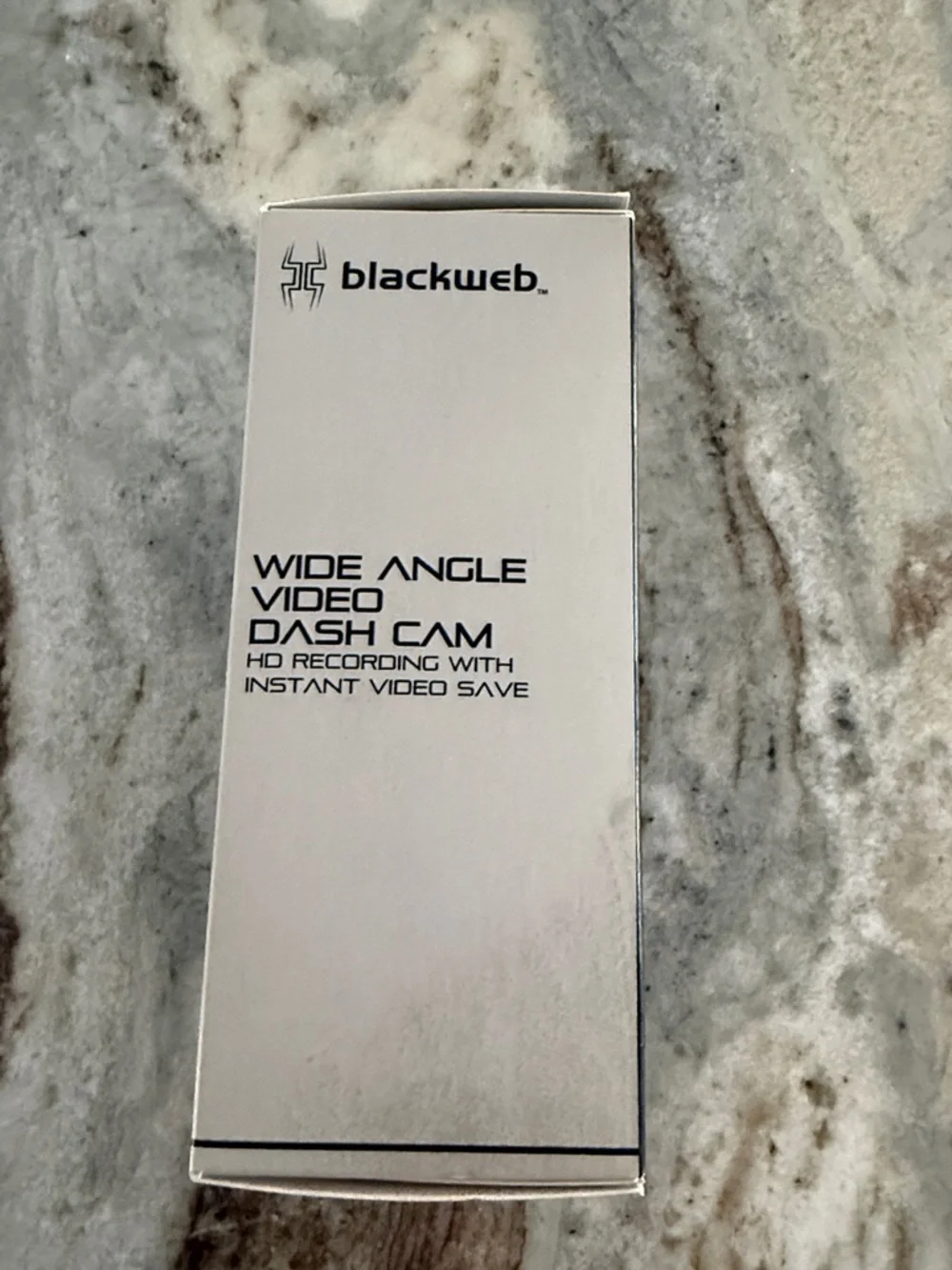 blackweb Black Wide Angle Video Dash Cam - Black